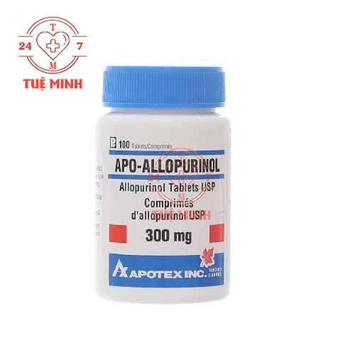 Apo Allopurinol 300mg - Thuốc điều trị bệnh gout hiệu quả của Canada